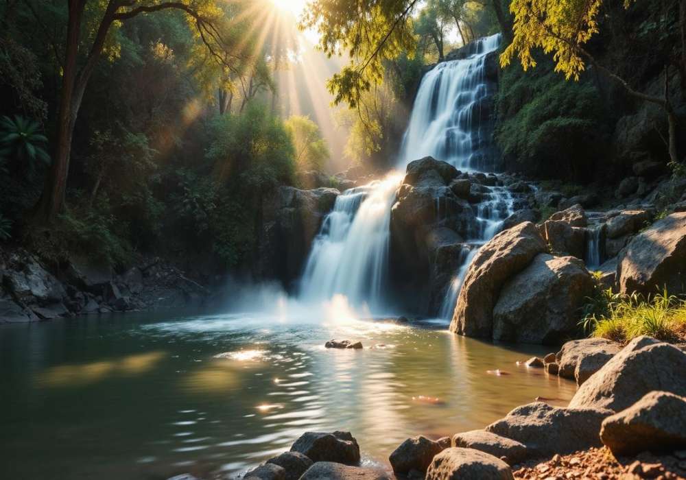 Waterfall Near Varanasi